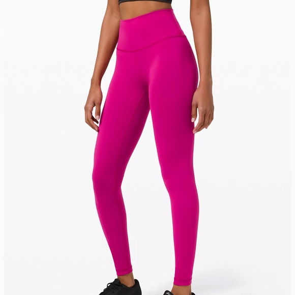 lululemon Wunder Train High Rise Tight Ripened Raspberry - Picture 4 of 4